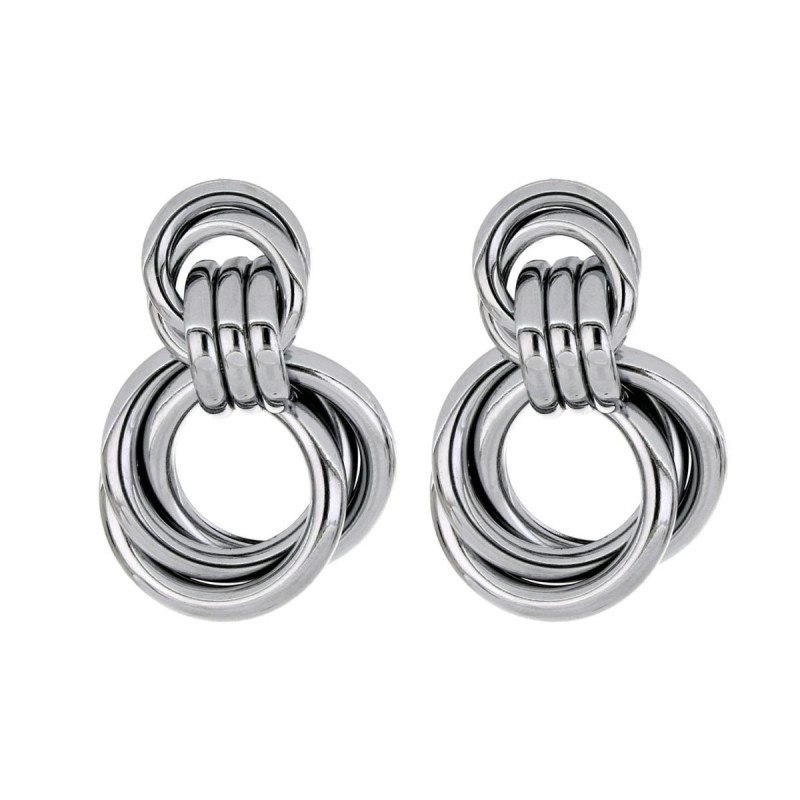ORECCHINI CIRCE IN ACCIAIO