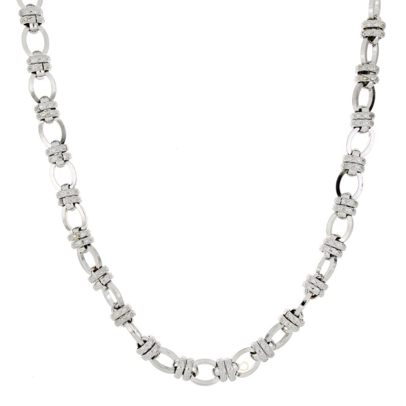 COLLANA "CLIO" CM 93 IN ACCIAIO