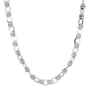 COLLANA "CLIO" CM 93 IN ACCIAIO