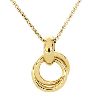 PENDENTE "NODI" MM 30 IN ACCIAIO