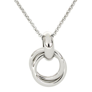 PENDENTE "NODI" MM 30 IN ACCIAIO