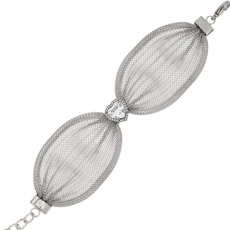 BRACCIALE "CLIO" CM 20+4 IN ACCIAIO