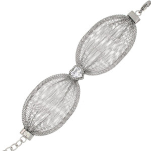 BRACCIALE "CLIO" CM 20+4 IN ACCIAIO