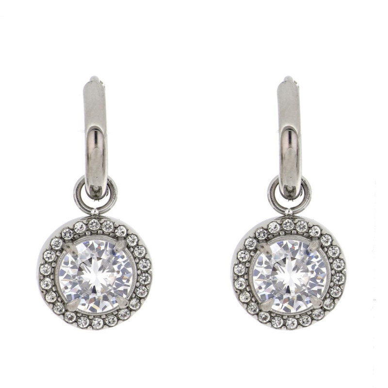 ANELLO "INCANTO" BOCCOLA TONDO MM 11 IN ACCIAIO