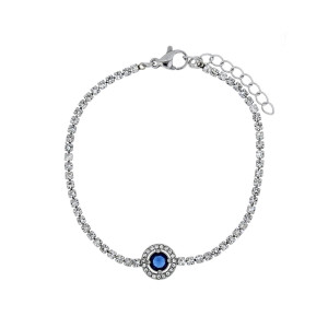 BRACCIALE "INCANTO" TONDO CM 16+3 IN ACCIAIO