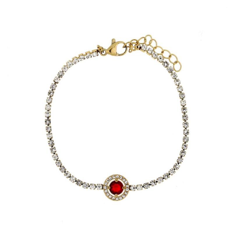 BRACCIALE "INCANTO" TONDO CM 16+3 IN ACCIAIO