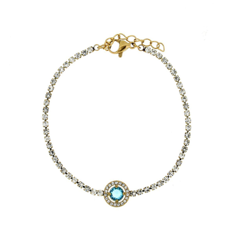 BRACCIALE "INCANTO" TONDO CM 16+3 IN ACCIAIO