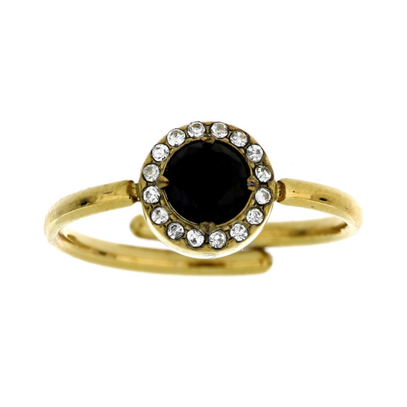 ANELLO "INCANTO" TONDO MM 8 IN ACCIAIO