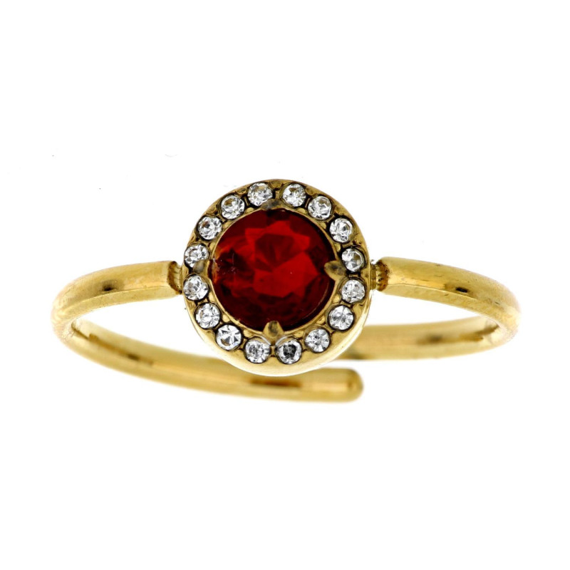 ANELLO "INCANTO" TONDO MM 8 IN ACCIAIO