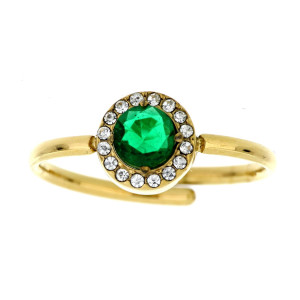 ANELLO "INCANTO" TONDO MM 8 IN ACCIAIO