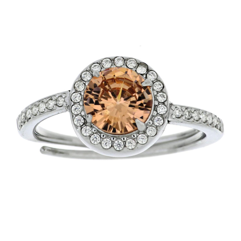 ANELLO "INCANTO" TONDO MM 10 IN ACCIAIO