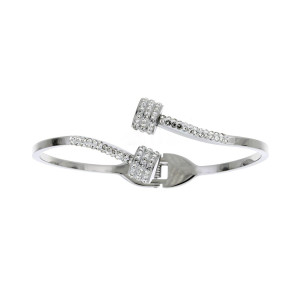 BRACCIALE MANHATTAN MM 20 IN ACCIAIO