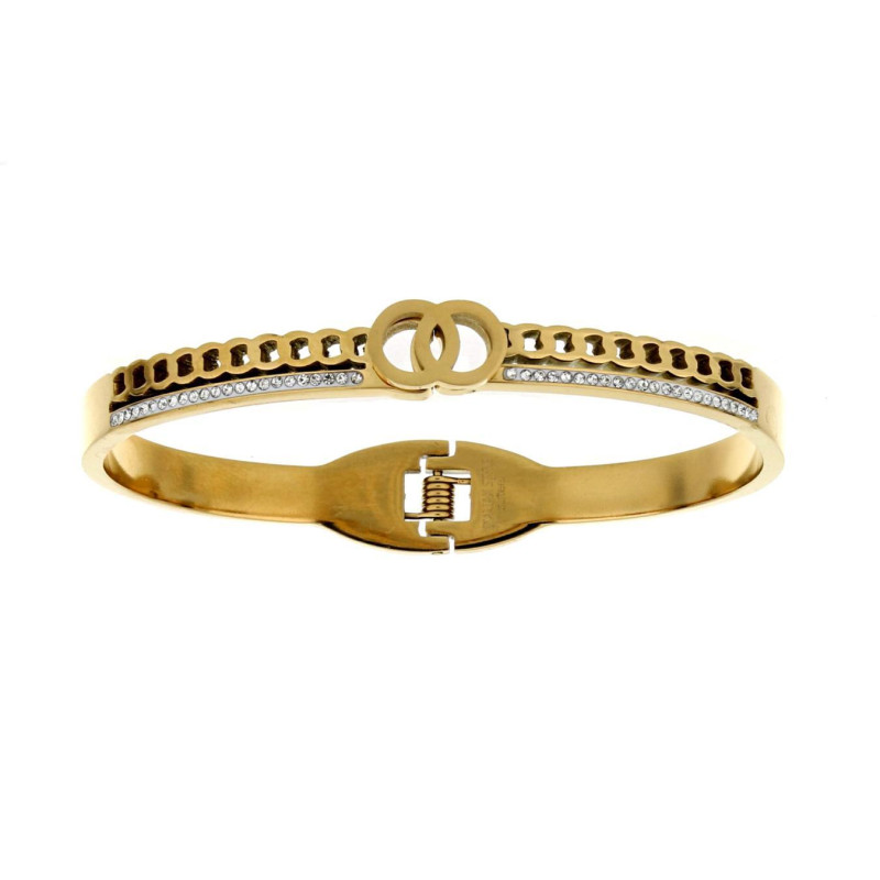 BRACCIALE MANHATTAN MM 8 IN ACCIAIO