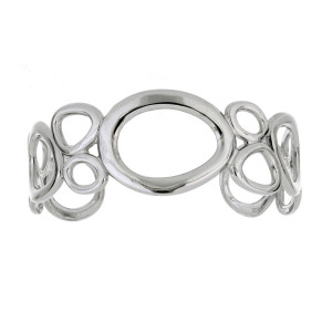 BRACCIALE MANHATTAN MM 25 IN ACCIAIO