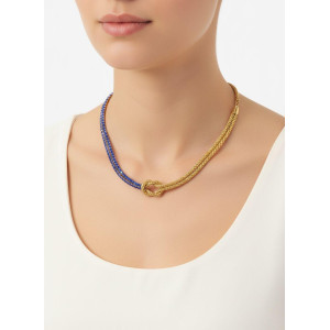 COLLANA NODI CM 32+7  IN ACCIAIO