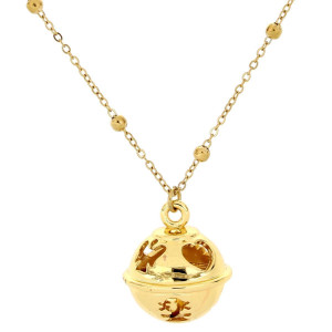 CHIAMANGELI IN ACCIAIO MM 17 CON CATENA CM 84