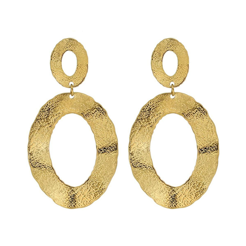 ORECCHINI CIRCE MM 55 IN ACCIAIO