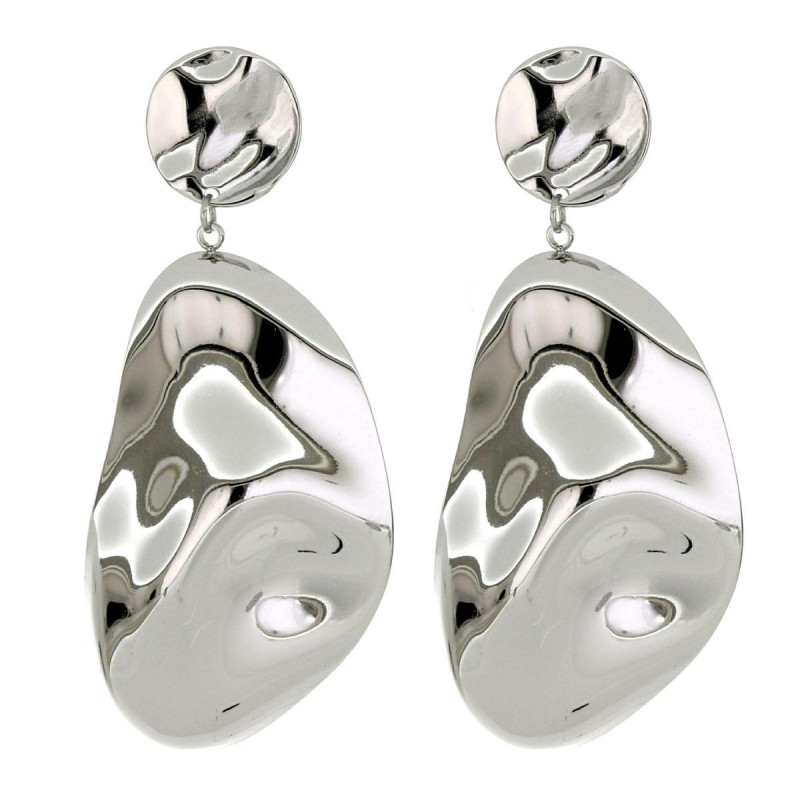 ORECCHINI CIRCE MM 70 IN ACCIAIO