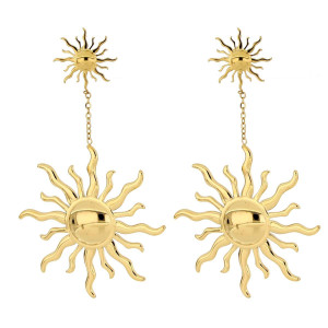 ORECCHINI CIRCE IN ACCIAIO