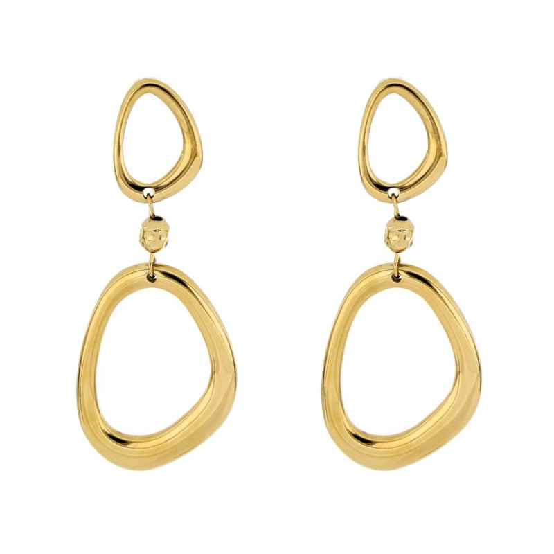 ORECCHINI CIRCE MM 56 IN ACCIAIO