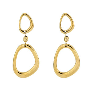ORECCHINI CIRCE MM 56 IN ACCIAIO