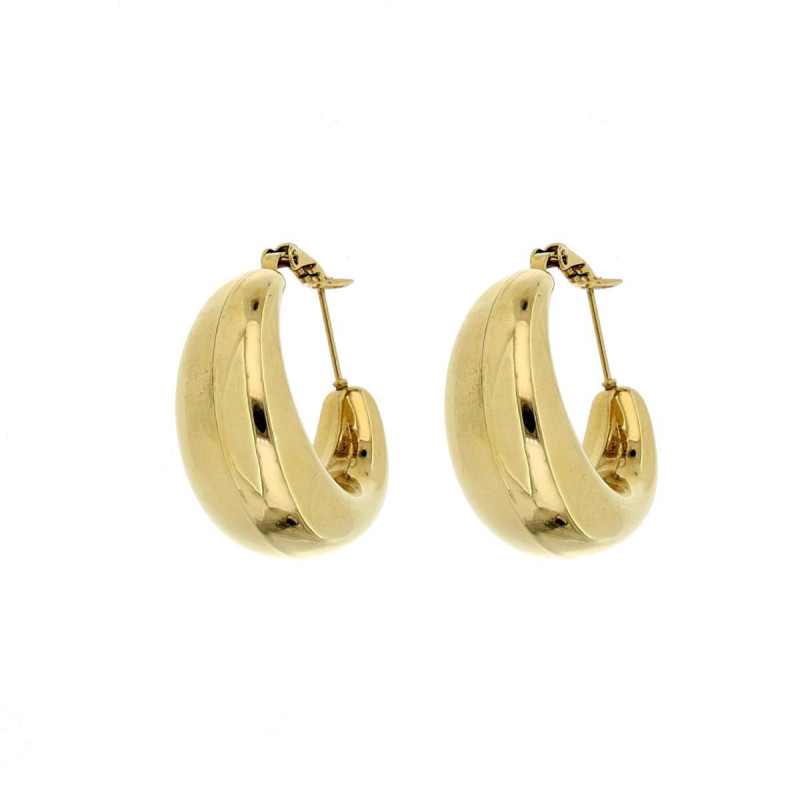 ORECCHINI CIRCE MM 30 IN ACCIAIO