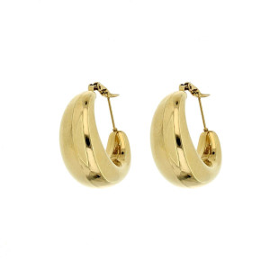 ORECCHINI CIRCE MM 30 IN ACCIAIO