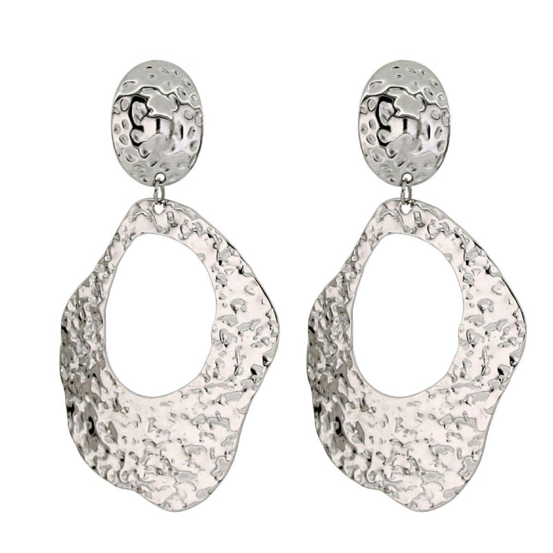 ORECCHINI CIRCE MM 63 IN ACCIAIO