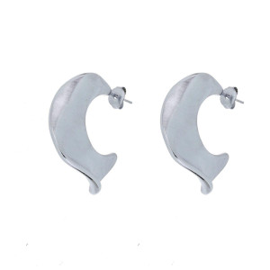 ORECCHINI CIRCE MM 32 IN ACCIAIO