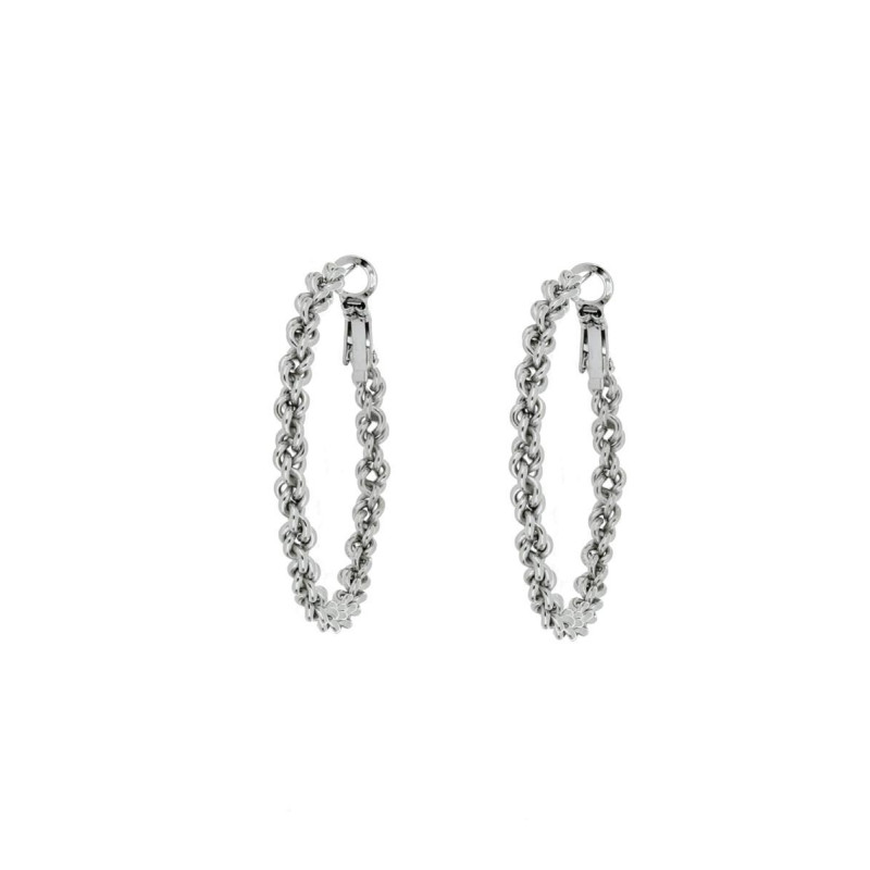 ORECCHINI CIRCE IN ACCIAIO MM 40