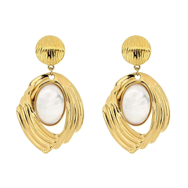 ORECCHINI CIRCE MM 52 IN ACCIAIO