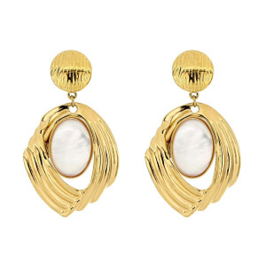 ORECCHINI CIRCE MM 52 IN ACCIAIO