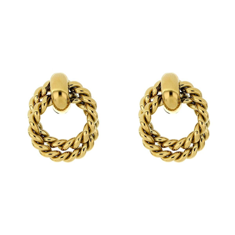 ORECCHINI CIRCE MM 30 IN ACCIAIO