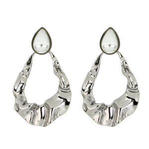 ORECCHINI CIRCE MM 54 IN ACCIAIO