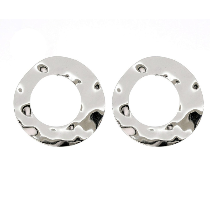 ORECCHINI CIRCE MM 45 IN ACCIAIO