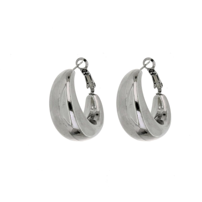 ORECCHINI CIRCE MM 30 IN ACCIAIO