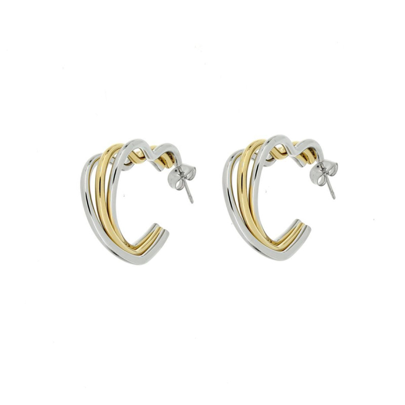 ORECCHINI CIRCE MM 26 IN ACCIAIO