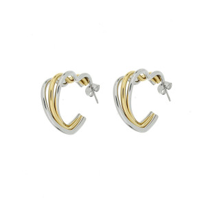 ORECCHINI CIRCE MM 26 IN ACCIAIO