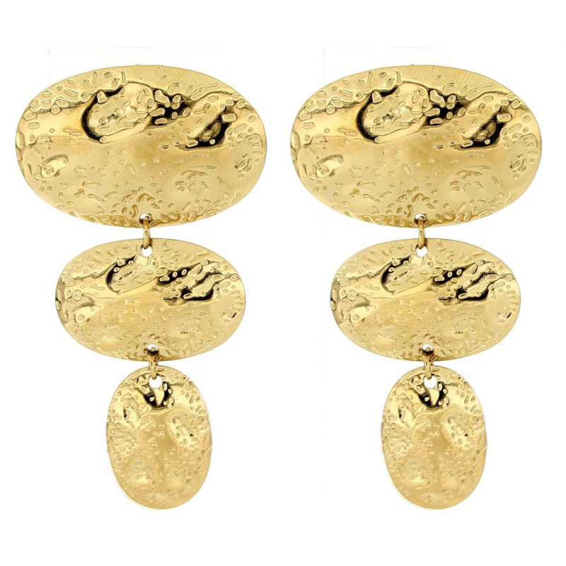 ORECCHINI CIRCE MM 64 IN ACCIAIO