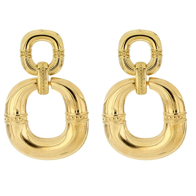 ORECCHINI CIRCE MM 55 IN ACCIAIO