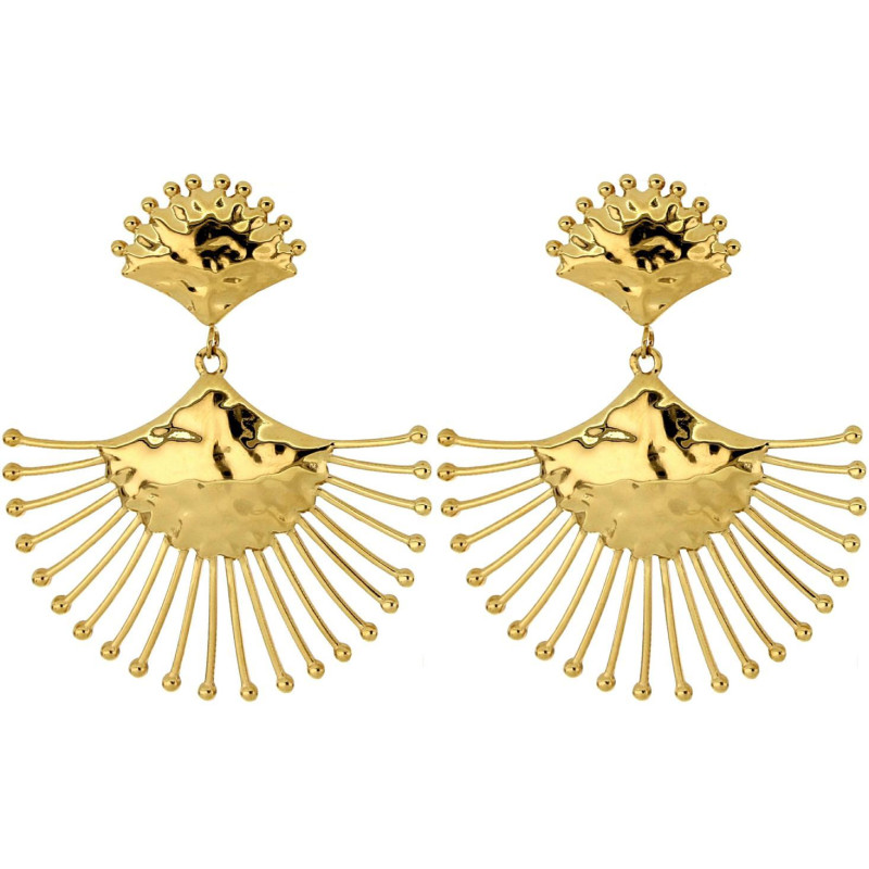 ORECCHINI CIRCE MM 60 IN ACCIAIO