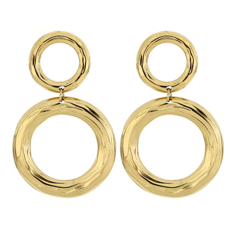 ORECCHINI CIRCE MM 56 IN ACCIAIO