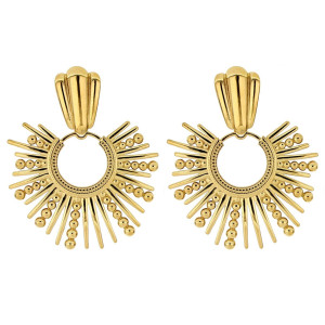 ORECCHINI CIRCE MM 55 IN ACCIAIO