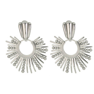 ORECCHINI CIRCE MM 55 IN ACCIAIO