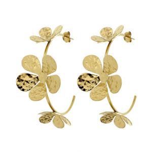 ORECCHINI CIRCE MM 44 IN ACCIAIO