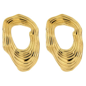 ORECCHINI CIRCE MM 25 IN ACCIAIO