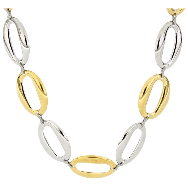 COLLANA "CLIO" MM 45+5 IN ACCIAIO