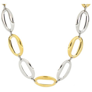 COLLANA "CLIO" MM 45+5 IN ACCIAIO