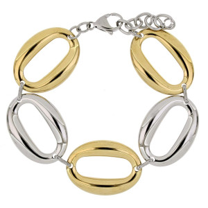 BRACCIALE "CLIO" MM 18+3 IN ACCIAIO