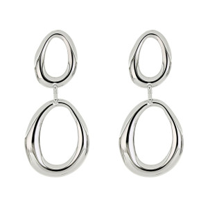 ORECCHINI "CLIO" MM 55 IN ACCIAIO